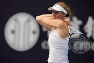 Liudmila Samsonova at the 2023 China Open.